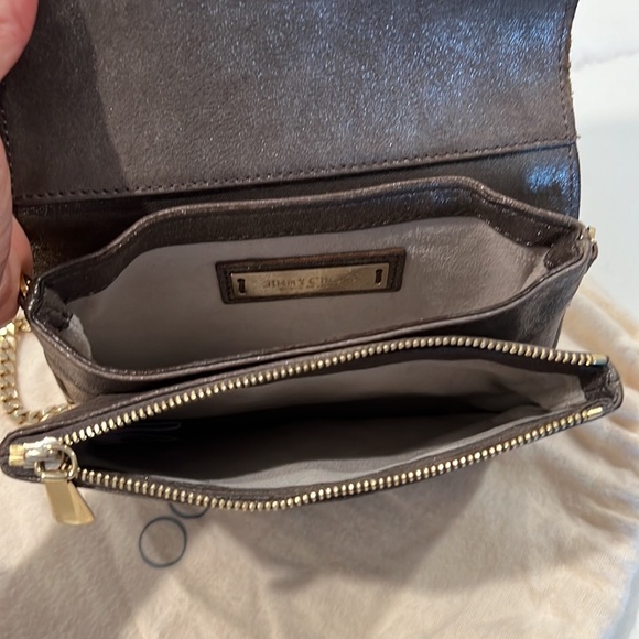 Jimmy Choo shoulder bag mini. Italian-crafted in good chain. Authentic - Picture 3 of 10